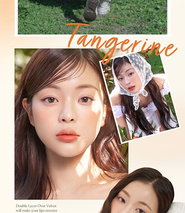 Black Rouge Double Layer Over Velvet Sweet Tangerine Edition - 9 Colors - DL30 Wild Cherry