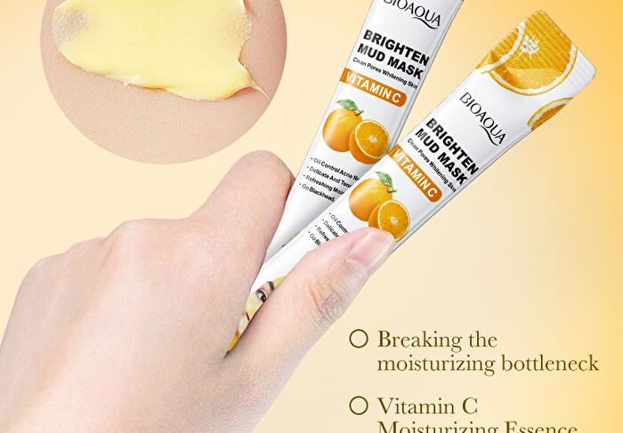 Bioaqua Vitamin C Brighten Mud Mask - #Vitamin C - 1pc