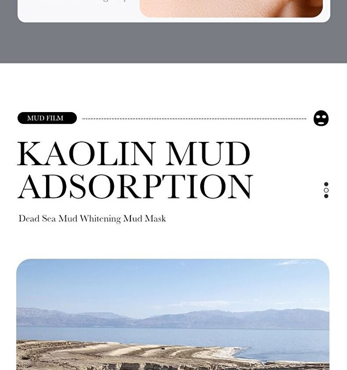 Bioaqua Dead Sea Mud Whitening Mud Mask - #Dead Sea Mud - 1pc