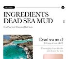 Bioaqua Dead Sea Mud Whitening Mud Mask - #Dead Sea Mud - 1pc