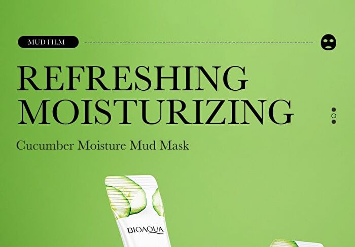Bioaqua Cucumber Moisture Mud Mask - #Cucumber - 1pc