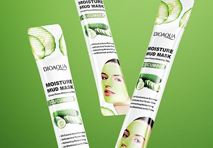 Bioaqua Cucumber Moisture Mud Mask - #Cucumber - 1pc