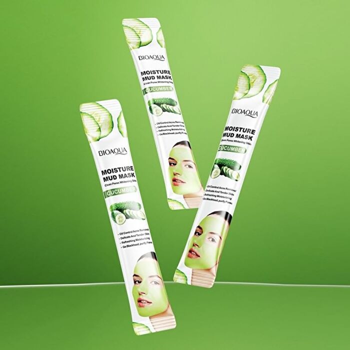 Bioaqua Cucumber Moisture Mud Mask - #Cucumber - 1pc