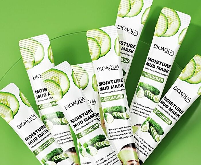 Bioaqua Cucumber Moisture Mud Mask - #Cucumber - 1pc