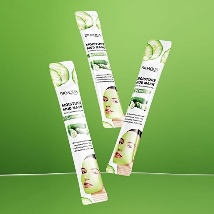 Bioaqua Cucumber Moisture Mud Mask - #Cucumber - 1pc