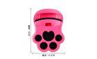 Mini Cat Paws Eyelash Curler - #Rose Red