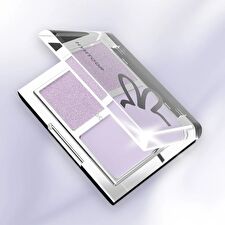 Hyntoor Cool Purple Two-Tone Eyeshadow Palette - 4 Types - 025# Periwinkle Pink - 3g