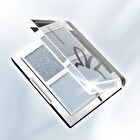 Hyntoor Icy Blue Two-Tone Eyeshadow Palette - 4 Types - 005# Cedar Green - 3g