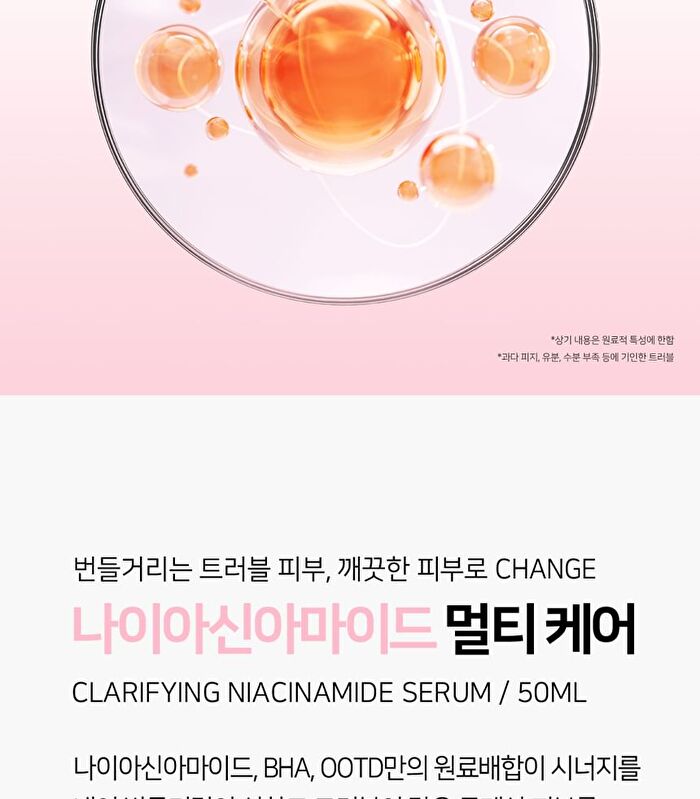 Ootd Clarifying Niacinamide Serum - 50ml
