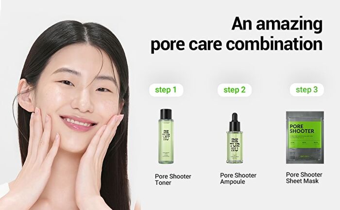 Pore Shooter Facial Sheet Mask Set - 25g x 5 sheets