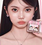 Veecci Freely Painted Highlighter & Shading Palette Chibi Maruko Chan Edition - 2 Types - Z01# Milky Brown - 8.6g