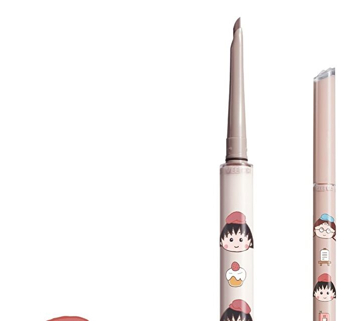 Veecci Dual-Ended Gel Eyeliner Chibi Maruko Chan Edition - 2 Colors - Y01# Classic Brown - 60mg