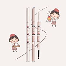 Veecci Dual-Ended Gel Eyeliner Chibi Maruko Chan Edition - 2 Colors - Y02# Retro Brown - 60mg