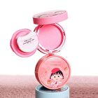 Veecci Touch Cushion Blush Chibi Maruko Chan Edition - 6 Colors - M02# Cream Apricot - 3g