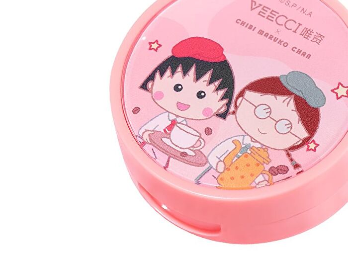 Veecci Touch Cushion Blush Chibi Maruko Chan Edition - 6 Colors - W03# Rose Dew - 4.2g