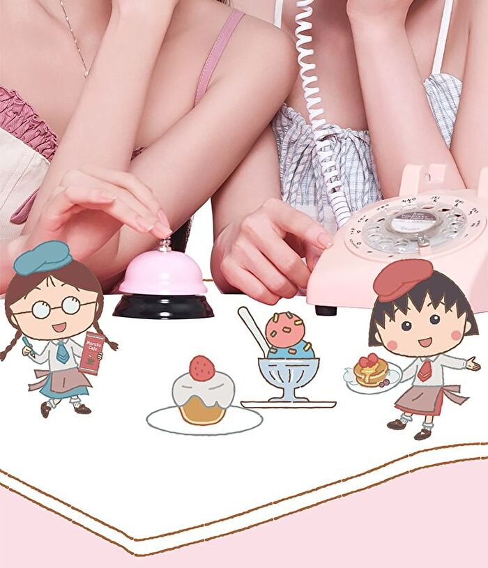 Veecci Touch Cushion Blush Chibi Maruko Chan Edition - 6 Colors - W03# Rose Dew - 4.2g
