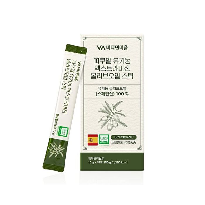 Picual Organic Extra Virgin Olive Oil Stick - 10g x 15 sticks