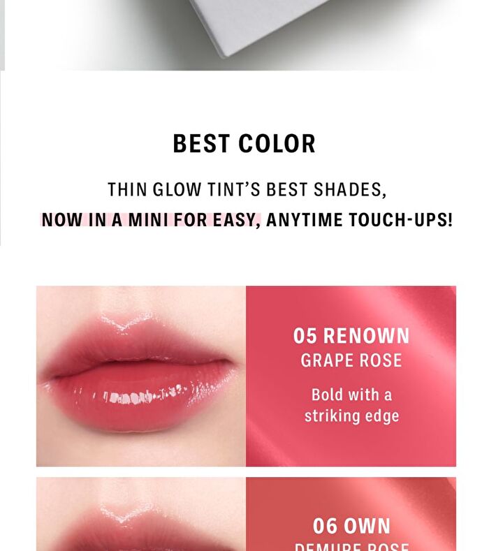 Braye Thin Glow Tint Mini - 4 Colors - #05 Renown