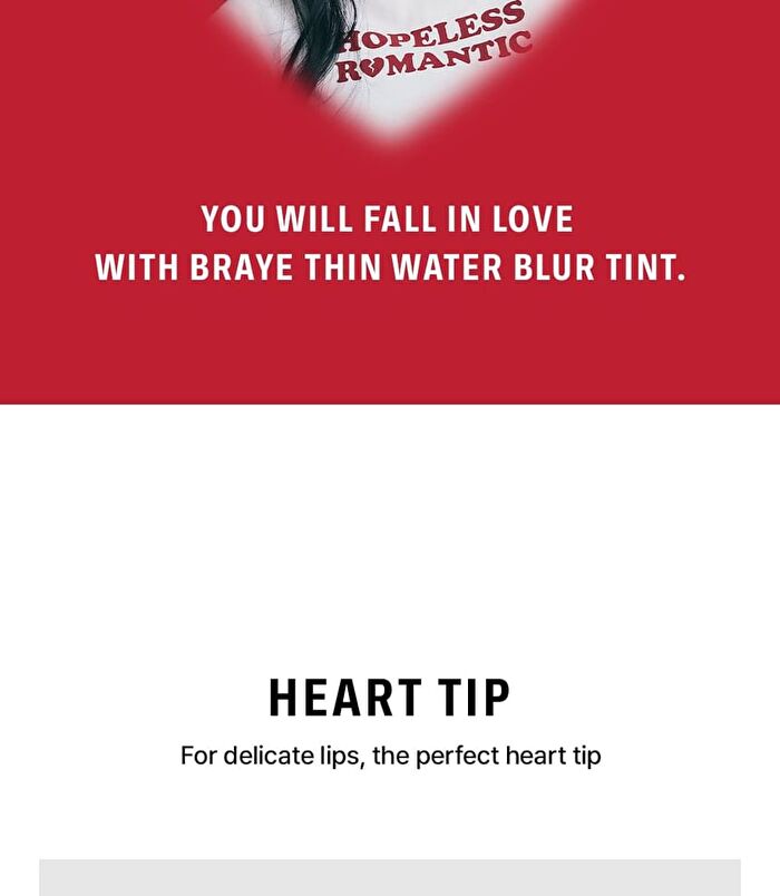Braye Thin Water Blur Tint - 10 Colors - #05 Cordial