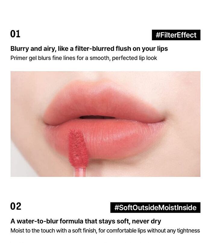 Braye Thin Water Blur Tint - 10 Colors - #08 Hooked