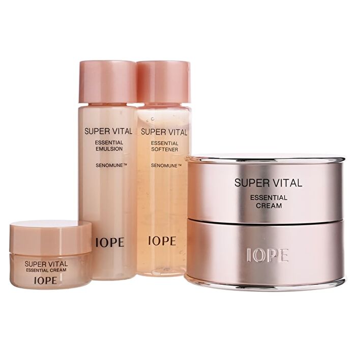 Iope Super Vital Essential Cream Special Gift Set - 4 pcs