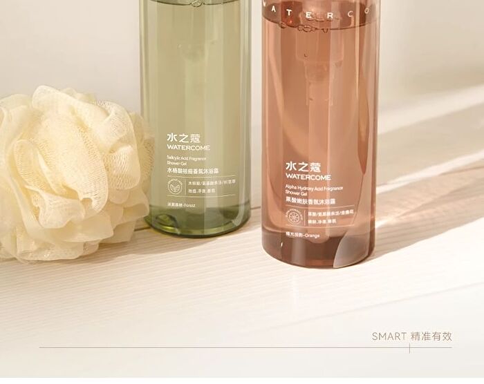 Watercome Alpha Hydroxy Acid (AHA) Fragrance Shower Gel - 2 Flavors - Pomelo - 400ml