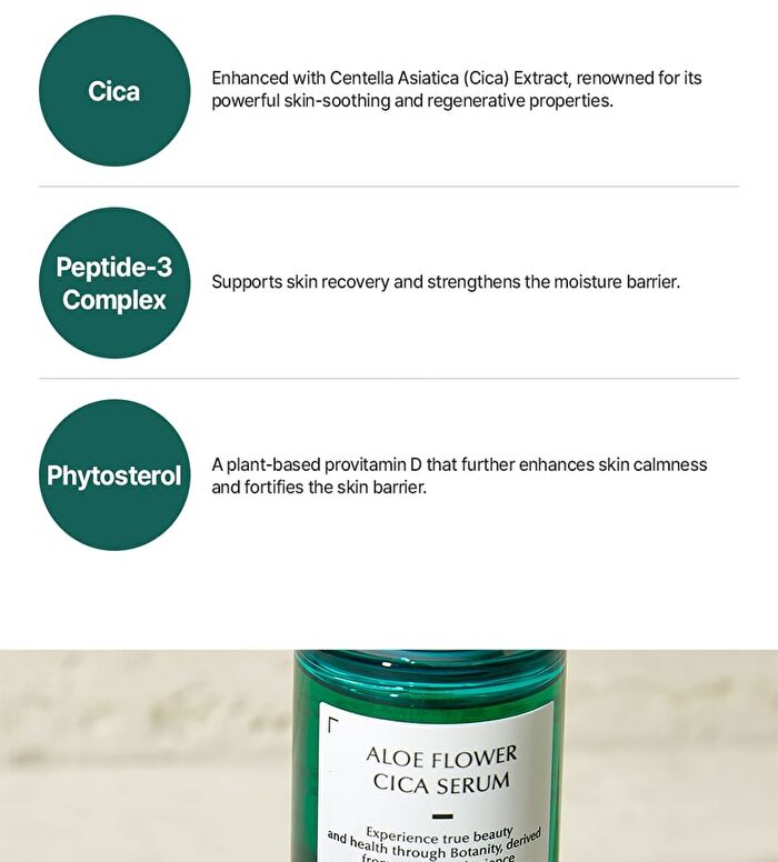 Botanity Aloe Flower Cica Serum - 30ml