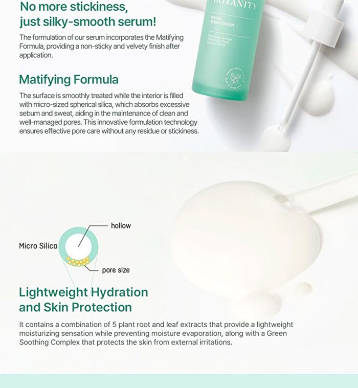 Botanity Makiol Sebum Serum - 50ml