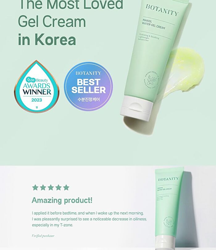 Makiol Water Gel Cream - 80ml