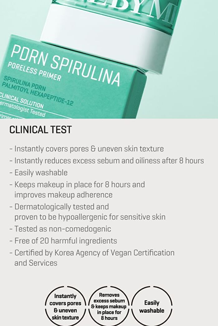PDRN Spirulina Poreless Primer - 10g