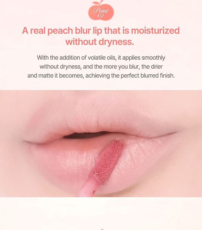 Spread Fit Blur Tint - 8 Colors - #06 Peach Pitch