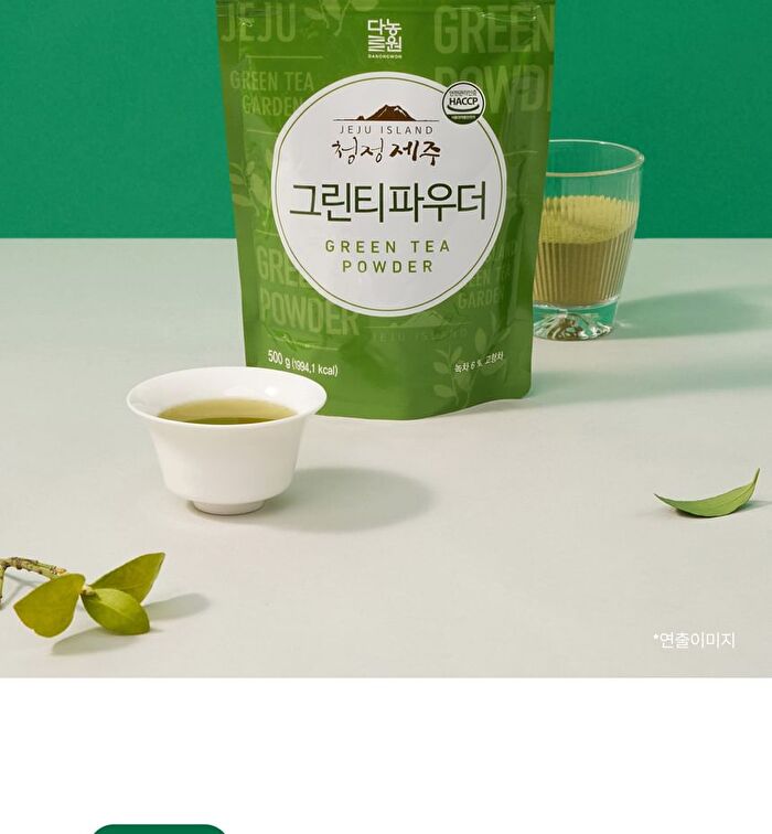 Clean Jeju Island Green Tea Powder - 500g