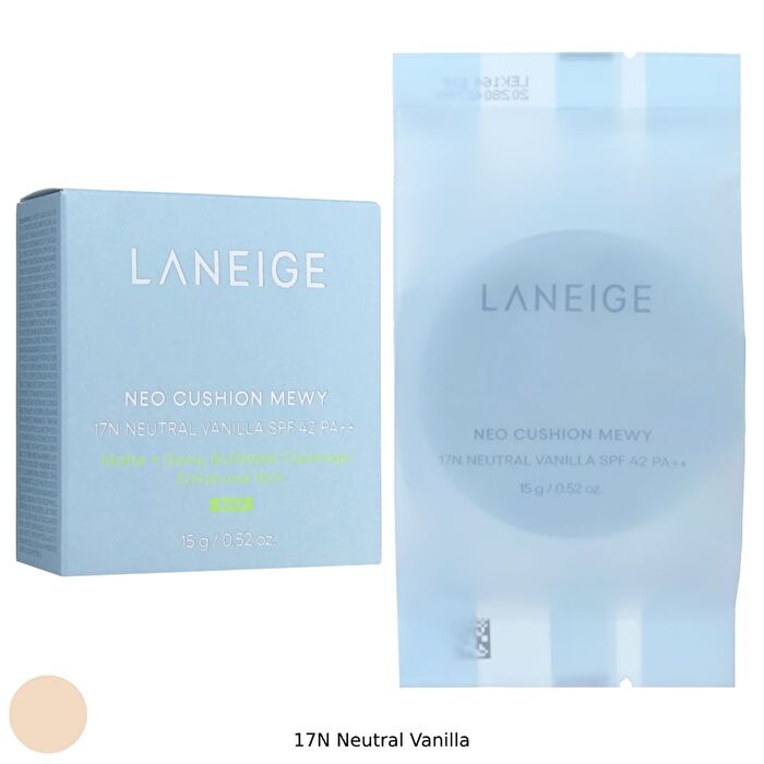 Neo Cushion Mewy Refill Only - 7 Colors - #21W Warm Beige