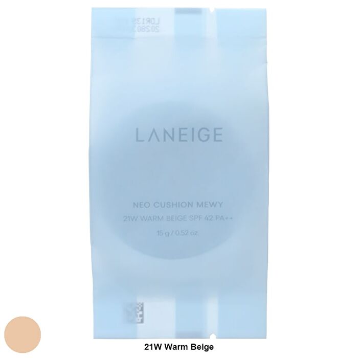 Neo Cushion Mewy Refill Only - 7 Colors - #21W Warm Beige