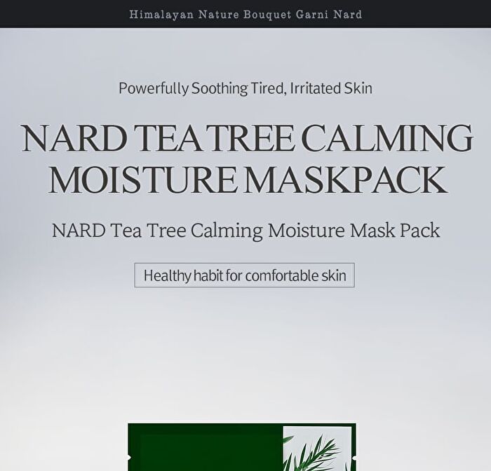 Nard Tea Tree Calming Moisture Mask Pack Set - 23ml x 30 sheets
