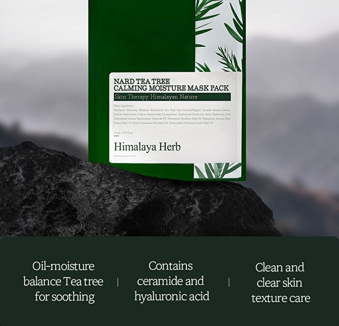 Nard Tea Tree Calming Moisture Mask Pack Set - 23ml x 30 sheets