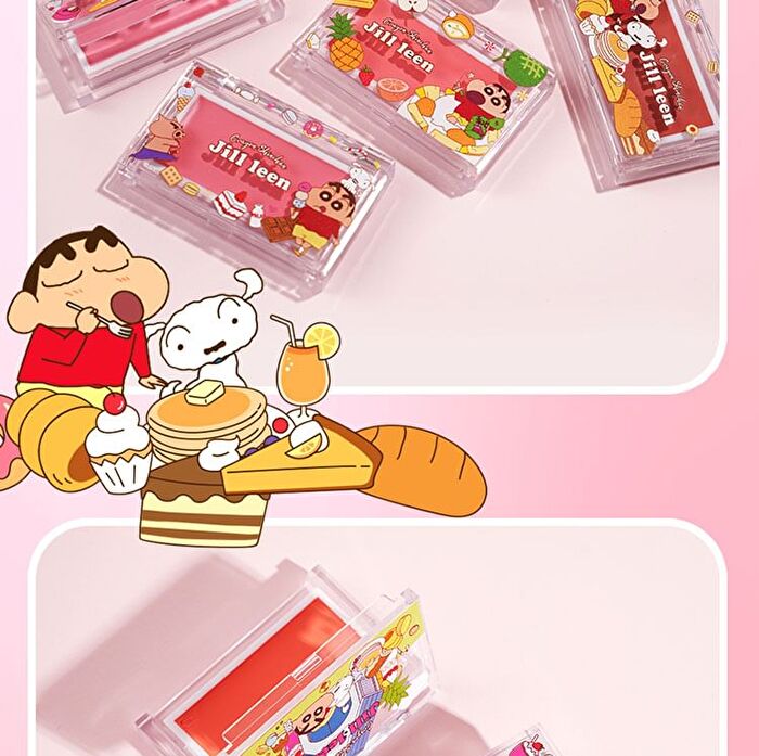 Jill Leen Crayon Shin-chan Cream Blush Limited Edition - 9 Colors - #110 Soft Ripened Peach - 3g