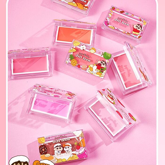 Jill Leen Crayon Shin-chan Cream Blush Limited Edition - 9 Colors - #110 Soft Ripened Peach - 3g
