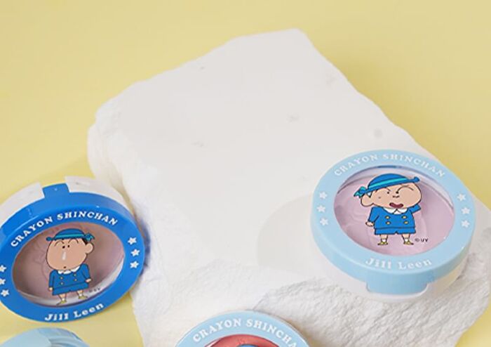 Jill Leen Crayon Shin-chan Soft Mist Blush Limited Edition - 17 Colors - #33 Creamy Orange - 3g