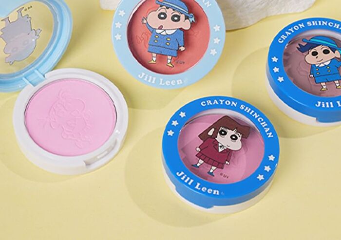 Jill Leen Crayon Shin-chan Soft Mist Blush Limited Edition - 17 Colors - #65 Boochan - 3g