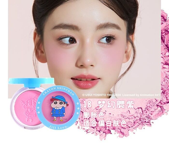 Jill Leen Crayon Shin-chan Soft Mist Blush Limited Edition - 17 Colors - #69 Misae - 3g