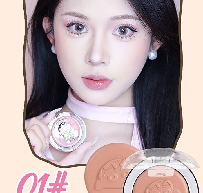 Jill Leen Crayon Shin-chan Baking Blush Limited Edition - 7 Colors - #7 Sleep On Time - 6g