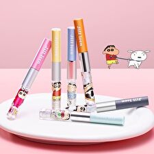 Jill Leen Crayon Shin-chan 2 in 1 Lip Gloss Limited Edition - 6 Colors - #200 Rose Tea - 1.6g + 1.6g