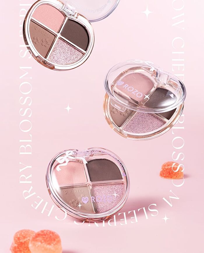 Rozo Sakura Four-Color Eyeshadow Palette - 6.2g