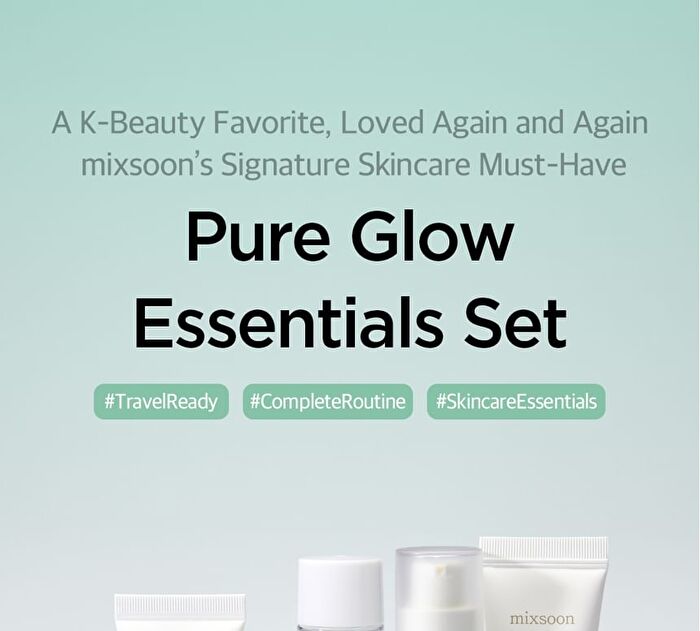 mixsoon Pure Glow Essentials Set - 5 pcs