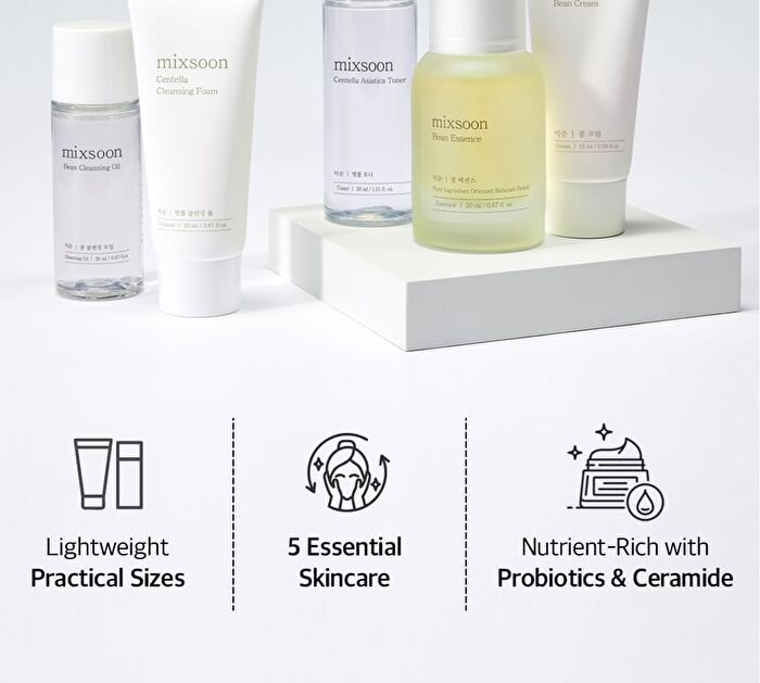 mixsoon Pure Glow Essentials Set - 5 pcs
