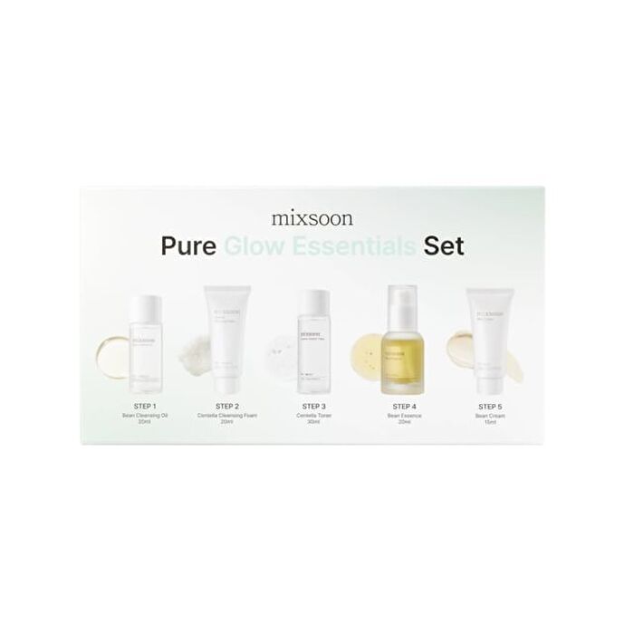 mixsoon Pure Glow Essentials Set - 5 pcs