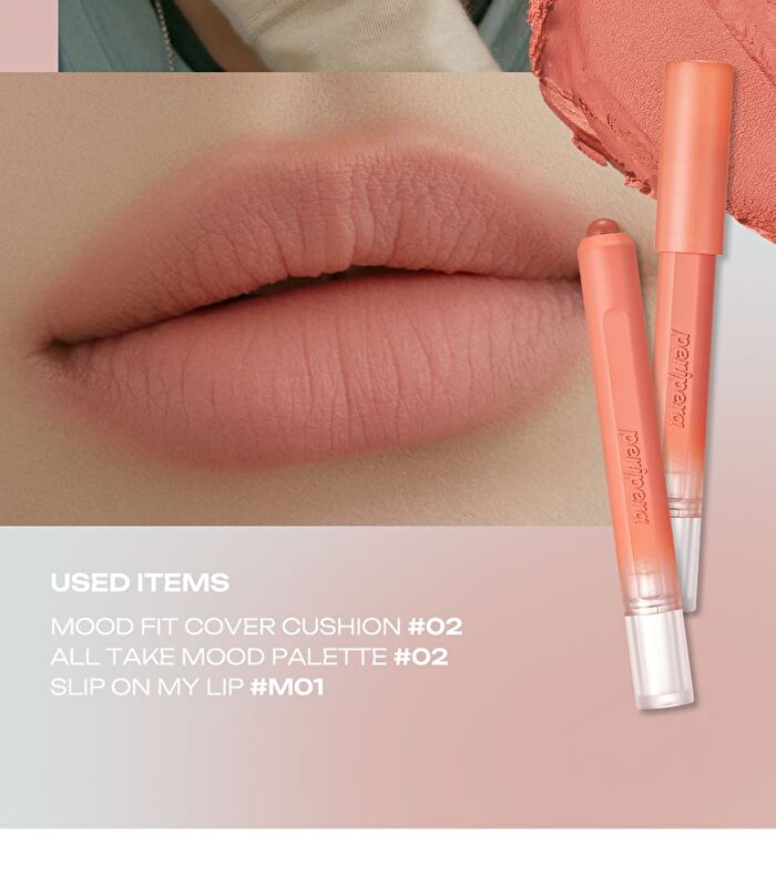 peripera Slip On My Lip - 13 Colors - M08 Make It Count
