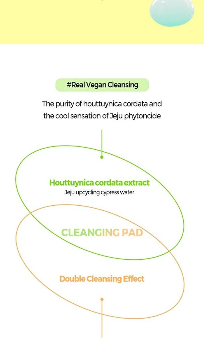 Klavuu Real Vegan Quick Cleansing Pad - 50 pads
