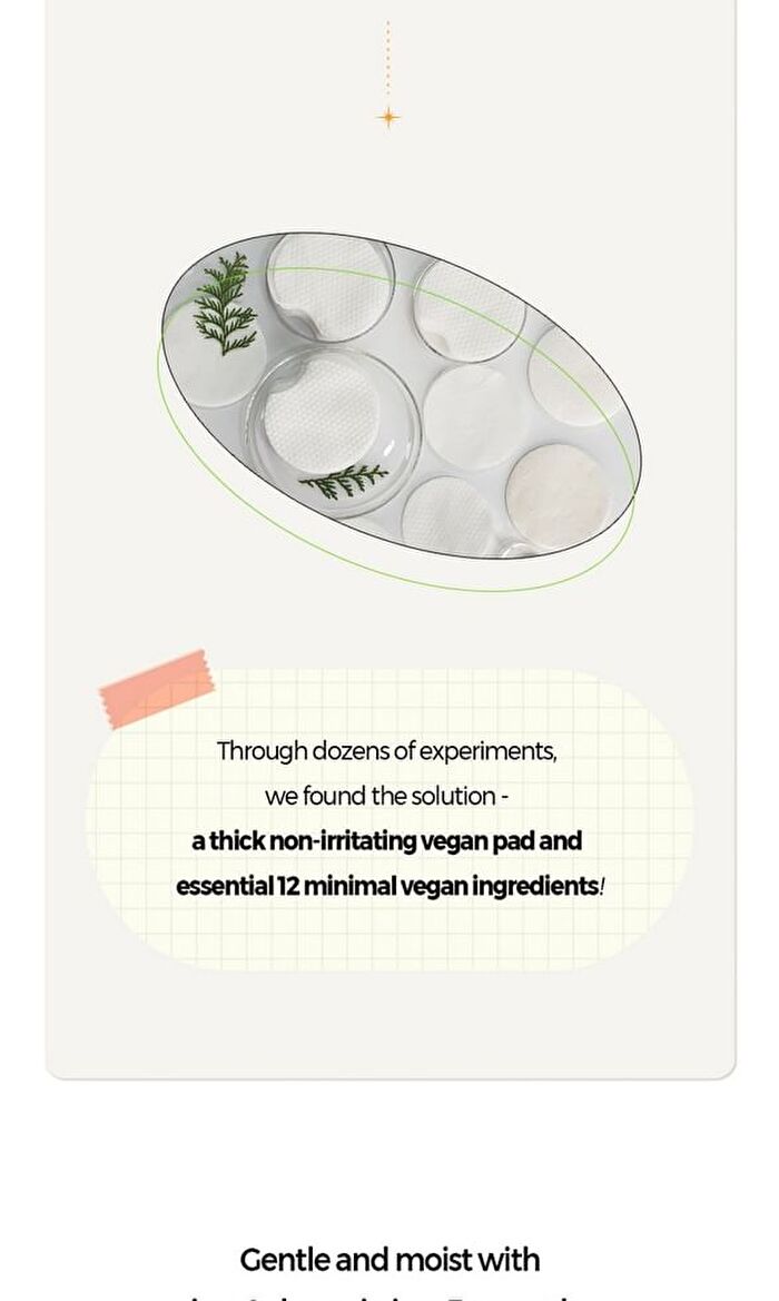 Klavuu Real Vegan Quick Cleansing Pad - 50 pads